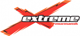 extreme center logo white